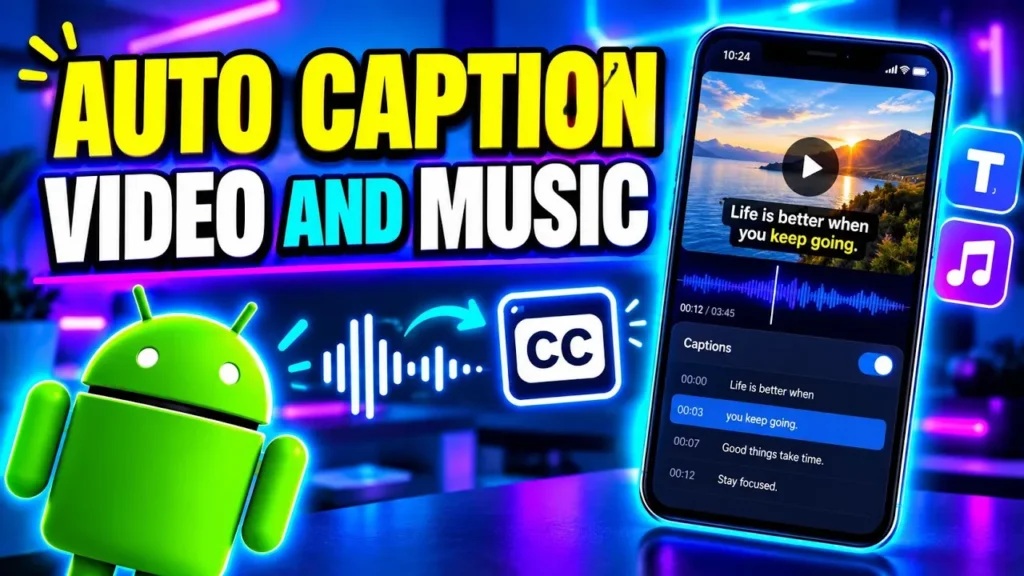 How to Auto-Caption ANY Audio or Video on Android